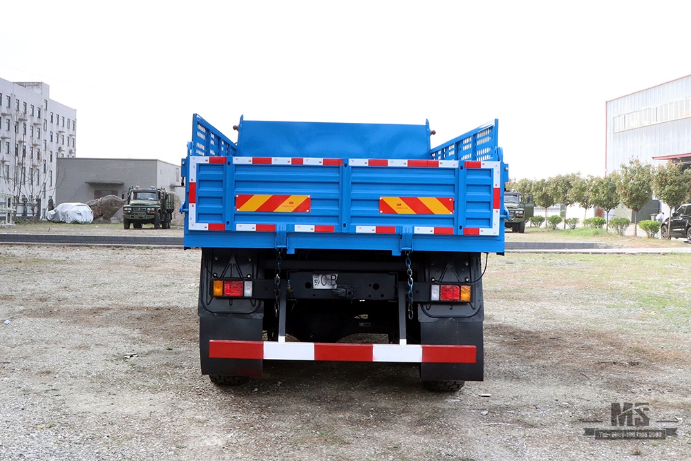 Dongfeng ခြောက်ဘီးလမ်းမှ ဖယ်ထုတ်ထားသော Dump Truck_EQ2100 6×6 210hp Pointed Head Single Row သယ်ယူပို့ဆောင်ရေး Truck_All-wheel-Drive Export အထူးထရပ်