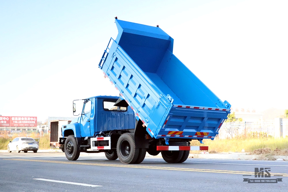 116 HP Dongfeng 4*2 Dump Truck Light Truck လမ်းကြမ်းထရပ်ကား_Dongfeng EQ3092 အသေးစား Tipper Truck_Export အထူးယာဉ်