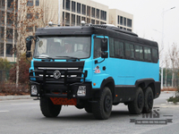 Dongfeng AWD 25 Seater Bus Dongfeng | သတ္တုတွင်းဧရိယာများရှိ 6x6 mountainBus လမ်းကြမ်းဘတ်စ်ကားများ | တရုတ်ဘတ်စ်ကား