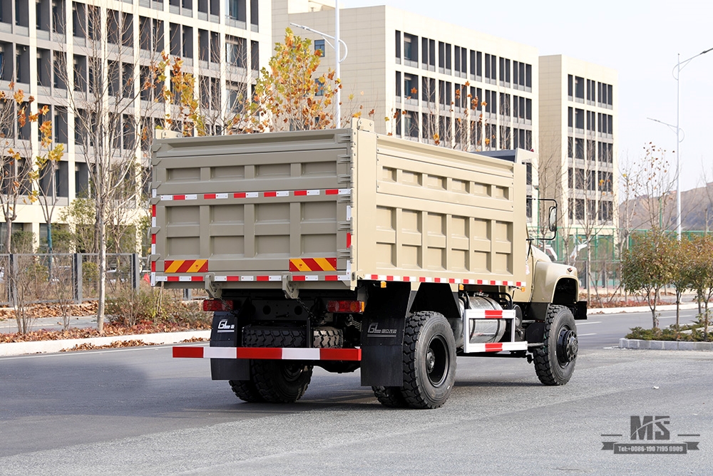 240 hp Dongfeng လေးဘီးယက် ဒစ်ပါထရပ် _Long Head Cab Off-road Dump Truck _4*4 စိတ်ကြိုက် Export အထူးရည်ရွယ်ချက်ယာဉ်