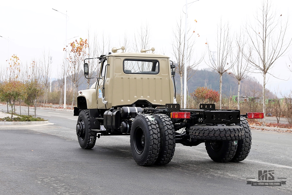 4*4 Dongfeng လေးဘီးယက်-လမ်းကြမ်း Chassis_240hp Long Head Single Row Cab Truck Chassis_Customised 4WD Export Special Vehicle Chassis