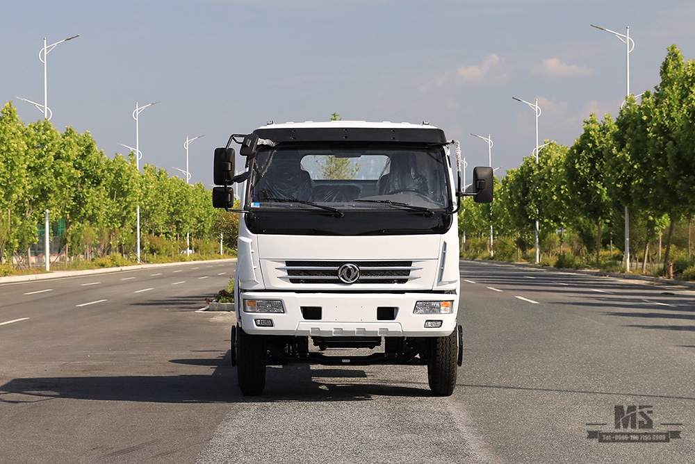 Dongfeng 4*2 Chassis_170HP တစ်နှစ်ခွဲ Row Flathead Chassis ပြောင်းလဲခြင်း ထုတ်လုပ်သူ_ Export အထူးကိုယ်ထည်