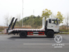 Dongfeng Flat-topped Semi-Cab | တူးဖော်သယ်ယူပို့ဆောင်ရေးယာဉ် | တူးဖော်သူသည် Flatbed Truck Hook Machine ဘုတ်အဖွဲ့ | Hydraulic Ladder Truck Tandem Trailer | 