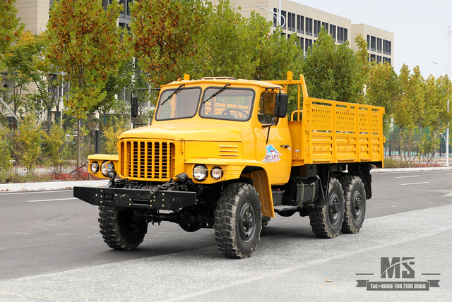 170 hp Dongfeng EQ2082 Pointed Truck_ခြောက်ဘီးယက် EQ2082 Off-road Truck_Double Glass 240 Transport Vehicle_6×6 25Y Truck Export အထူးယာဉ်