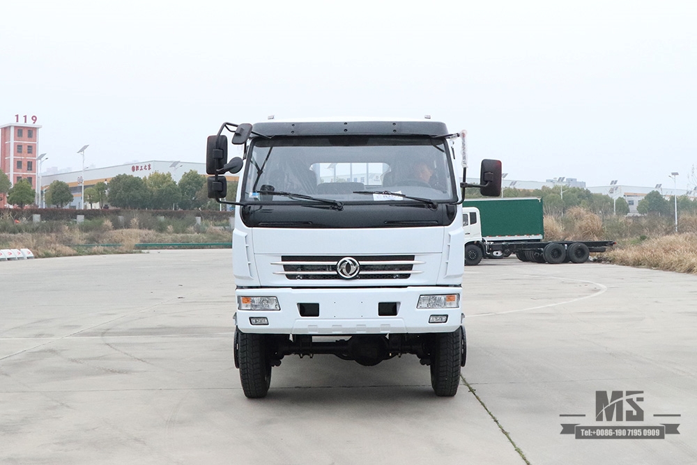 Dongfeng လေးဘီးယက် မောင်းနှင်မှု Light-duty Truck_White Small Truck Customized Double Row Cab 4*4 Off-road Vehicle_Dongfeng Truck တင်ပို့ရောင်းချရန် အထူးယာဉ်