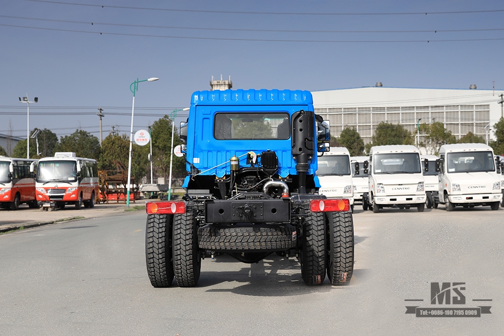 Dongfeng 4*2 Truck Chassis _ 210 HP One and a half Row Cab Truck Chassis လုပ်ငန်းသုံးယာဉ်_Dongfeng 4*2 Truck Chassis for Sale_Export Special Truck Chassis