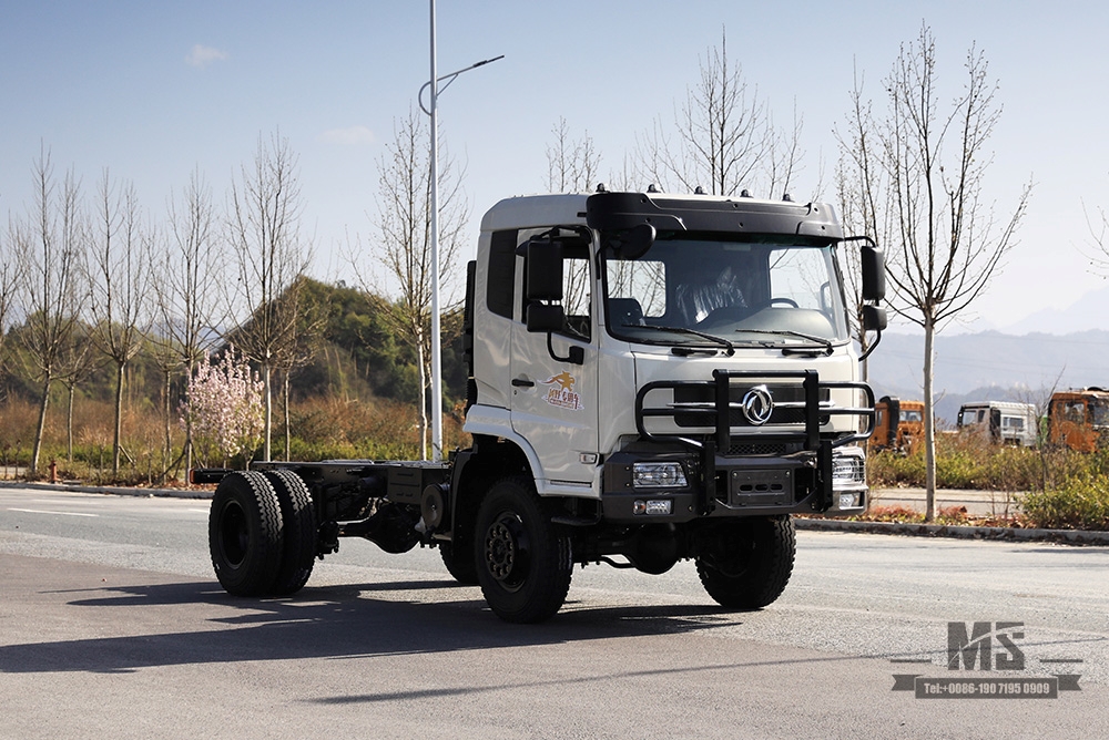 170hp Dongfeng Four Wheel Drive အအေးခန်းထရပ်ကား Chassis_4WD Flathead Reefer Truck Chassis Export Special Vehicle Chassis_4*4 Truck Chassis ပြုပြင်မွမ်းမံထုတ်လုပ်သူ