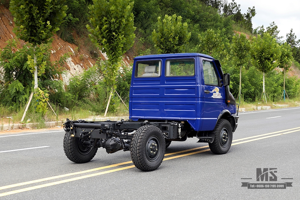 113hp Iveco Four Wheel Drive Chassis_4*4 Small Chassis Iveco Short Head Chassis _4WD Export Special Vehicle Chassis ကို စိတ်တိုင်းကျ