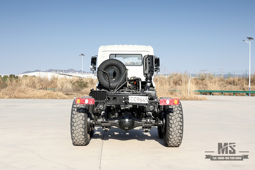 Dongfeng ခြောက်ဘီး Drive Chassis_6*6 YC6A260 Flathead Head Truck Chassis for Sale_Dongfeng Export အထူးယာဉ်ကိုယ်ထည်