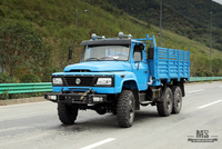 170 hp Dongfeng ခြောက်ဘီးယက် EQ2082_6*6 Single Row Pointed Head Off-road Special Truck_240 Transport Vehicle_6×6 pointed 25Y Truck Export အထူးယာဉ်