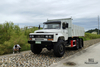 190hp Dongfeng ခြောက်ဘီးယက် EQ2100 Dump Truck_6×6 Pointed Head Single Row Constructiion Site Mining Tipper Truck_AWD Export အထူးထရပ်