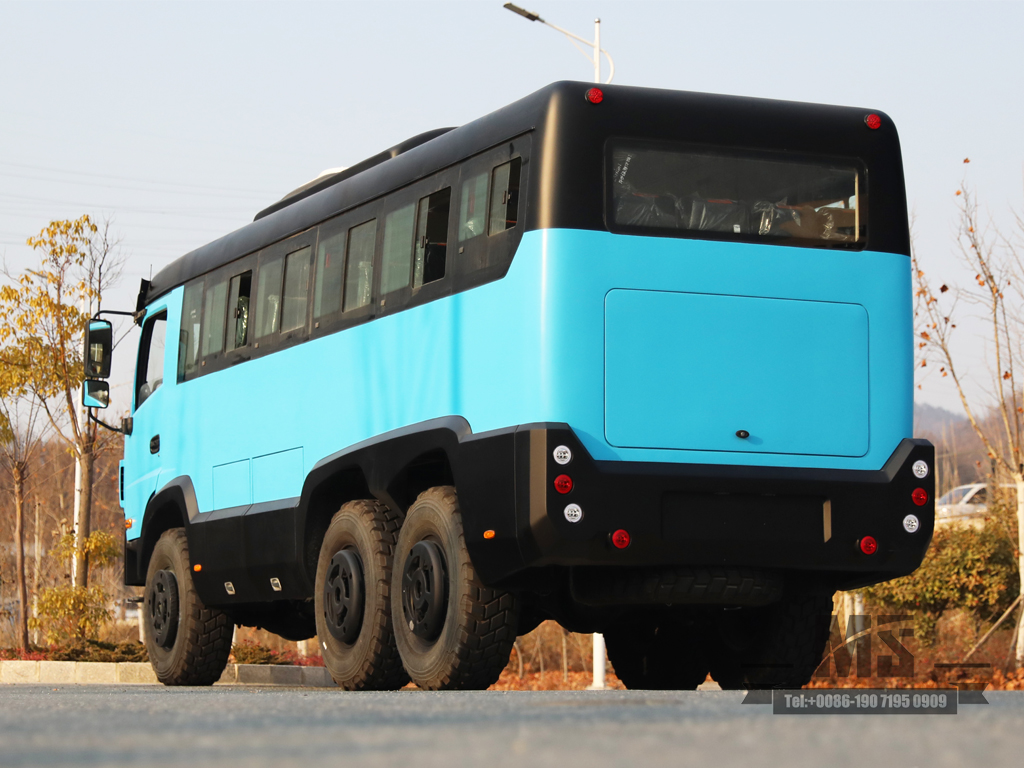 Dongfeng awd 25 ထိုင်ခုံဘတ်စ်ကား dongfeng | 6x6 Mountainbus သည်တရုတ်နိုင်ငံဘတ်စ်ကားတွင်ပြုလုပ်သောသတ္တုတူးဖော်ရေးဒေသများတွင်လမ်းပေါ်ဘတ်စ်ကားစီး။