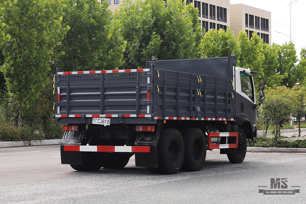 Dongfeng 6*6 Dump Truck Tipper Truck_Six Wheel Drive 260hp Single Row Pointed Head Mining Trucks_ Export အထူးယာဉ်