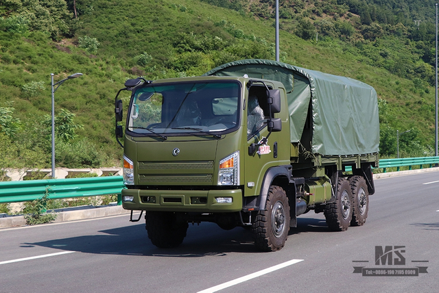 Flathead Dongfeng EQ240 6WD Off-road Truck_All-Wheel Drive EQ2082 Diesel Cargo Truck For Sale_Dongfeng 6x6 Civilian Off-road Truck For Sale_Export အထူးယာဉ်