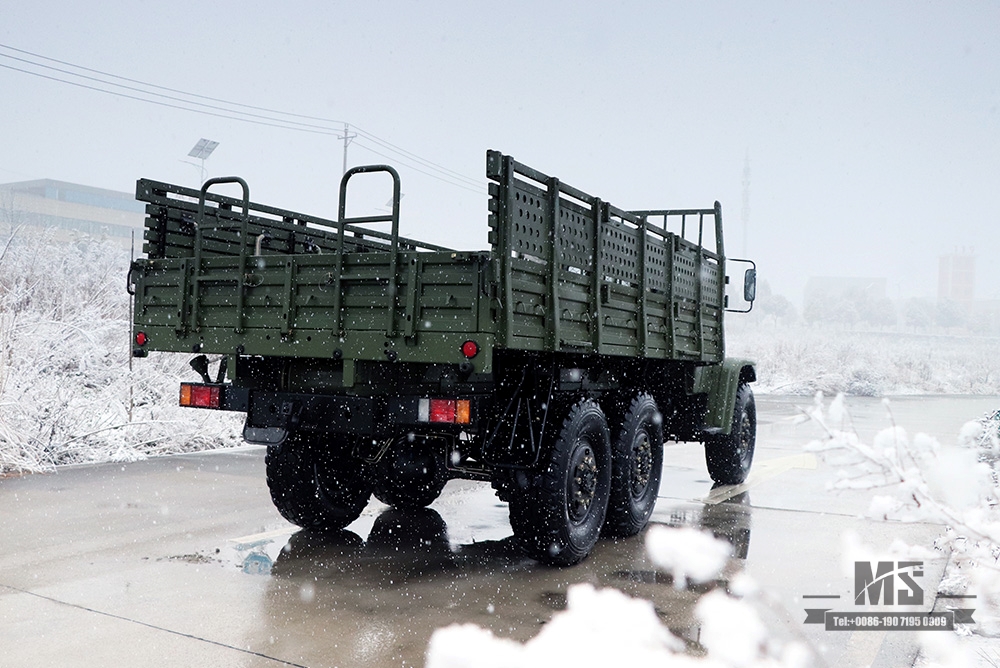 Dongfeng 6WD EQ2100 Off-road Truck_6×6 190 hp Classic Army Green Pointed Head Off-road Vehicle ရောင်းရန်ရှိသည်_Dongfeng 245 Diesel Troop Carrier Export အထူးယာဉ် 