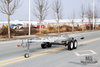 3T Dongfeng Trailer Chassis_Caravan Trailer Chassis For Sale Chassis ထုတ်လုပ်သူ Factory Export Special Trailer Chassis