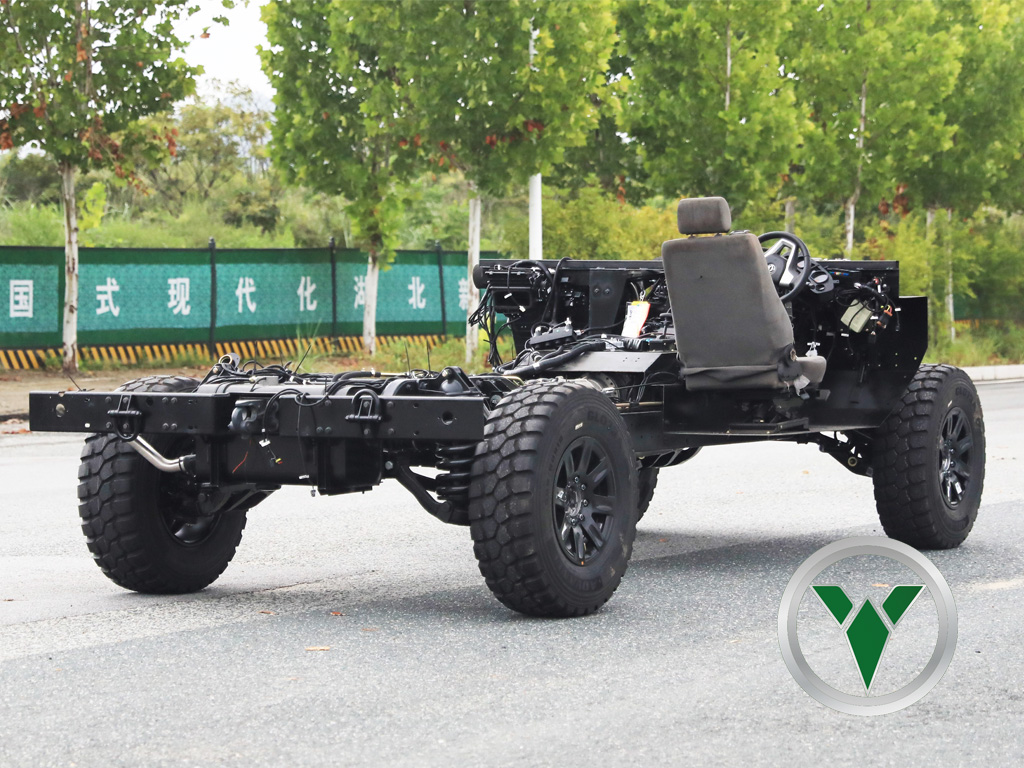 Custom Class 3 Off-Road Chassis | 4WD လွတ်လပ်သောဆိုင်းငံ့မှုနှင့် Dual Fuel Tank Systems