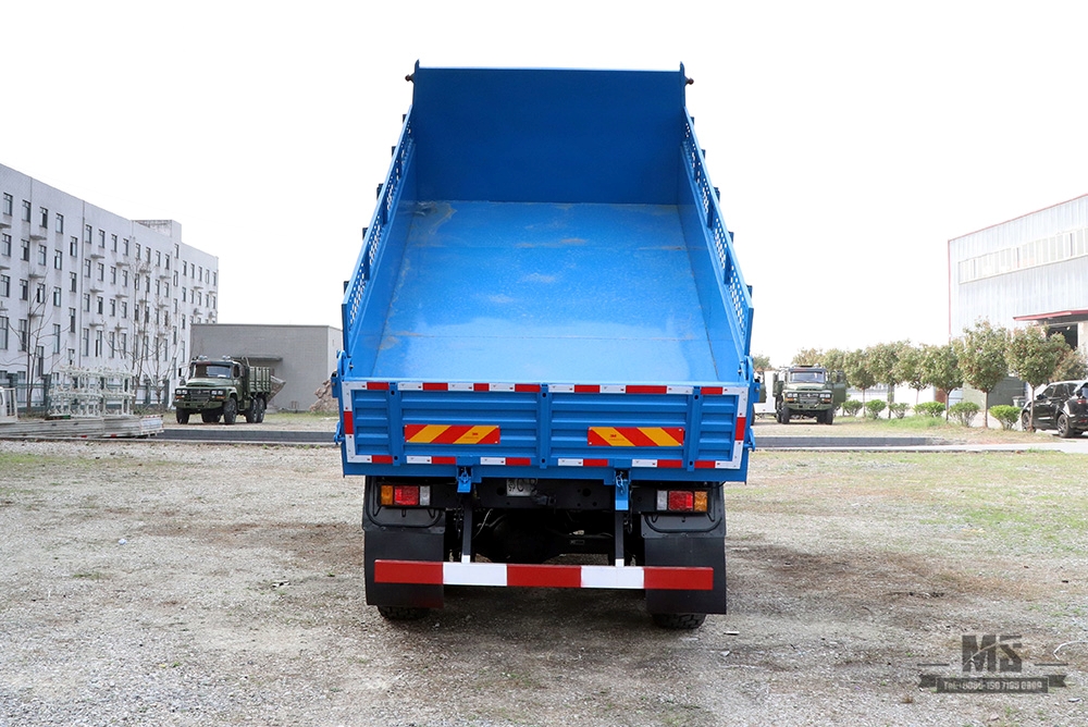 190 hp Dongfeng Six Wheel Drive EQ2100 Tipper Truck_6×6 Classic 5T Pointed Head Off-road Dump Truck ယာဉ်_Dongfeng 6WD 245 Export အထူးယာဉ်