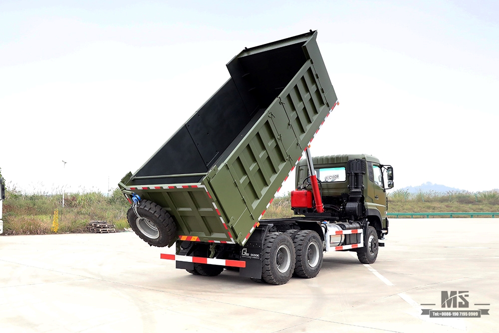 375 hp Dongfeng 6*4 Dump Truck_Dongfeng 6x4 Flathead Row Half Tipper Truck_ Export အထူးယာဉ်