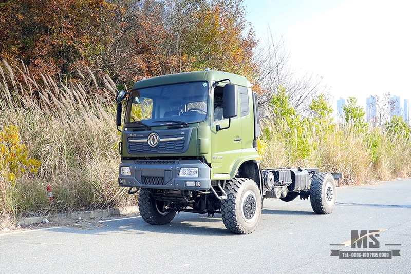 260HP Dongfeng Four Wheel Drive Cargo Truck Chassis_4*4 Off-road Truck Chassis for Sale_Export အထူးရည်ရွယ်ချက် Truck Chassis