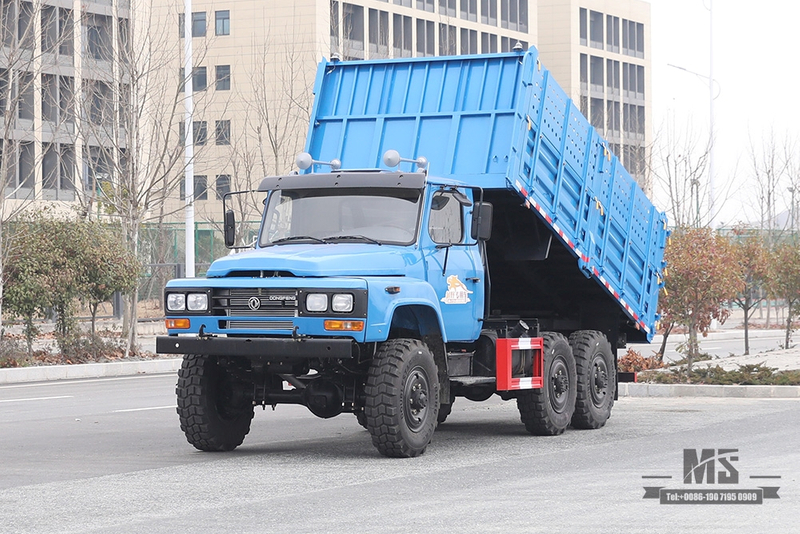 မြင်းကောင်ရေ 170 EQ2082 Dump Truck_Dongfeng ခြောက်ဘီးယက် EQ2082 လမ်းကြမ်းတွင် Dump truck_Double glass 240 သယ်ယူပို့ဆောင်ရေးယာဉ်_6×6 pointed 25Y ထရပ်ကား တင်ပို့သည့် အထူးယာဉ်