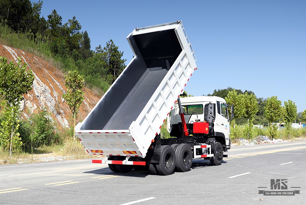Dongfeng 6*4 280hp Dump Truck Off Road Tipper Truck_Dongfeng 6x4 Heavy Duty Flathead Row Half Mining Construction Truck_Export အထူးယာဉ်