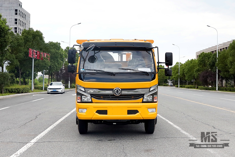 Dongfeng 4*2 Wrecker Semi-floor Clearing Plate Dongfeng Road Rescue Clearance Vehicle Export Special Tow Truck