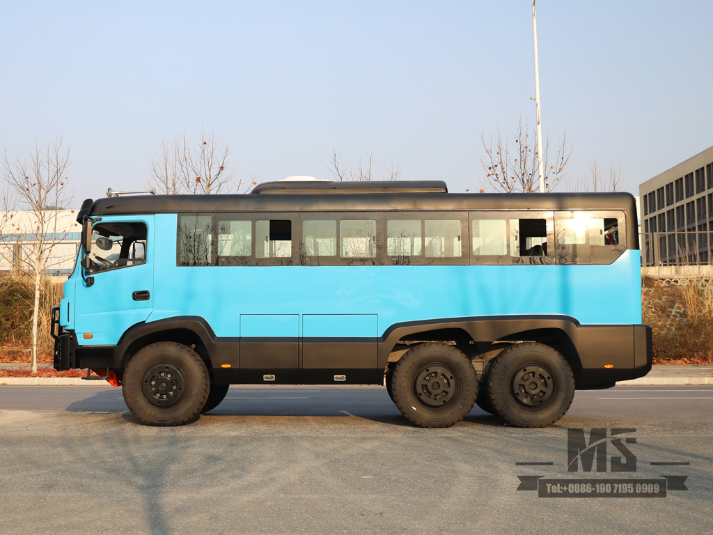 Dongfeng awd 25 ထိုင်ခုံဘတ်စ်ကား dongfeng | 6x6 Mountainbus သည်တရုတ်နိုင်ငံဘတ်စ်ကားတွင်ပြုလုပ်သောသတ္တုတူးဖော်ရေးဒေသများတွင်လမ်းပေါ်ဘတ်စ်ကားစီး။