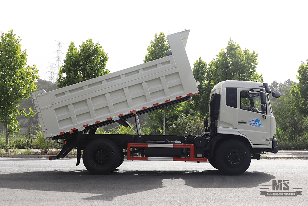 Dongfeng 4×2 Dump Truck_ Flathead Head Row Half Mining Site Tipper Truck_4*2 Export အထူးယာဉ်