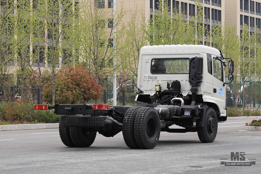 နောက်ဘက် Dual Tire_190HP ပါသော Dongfeng 4*2 Chassis