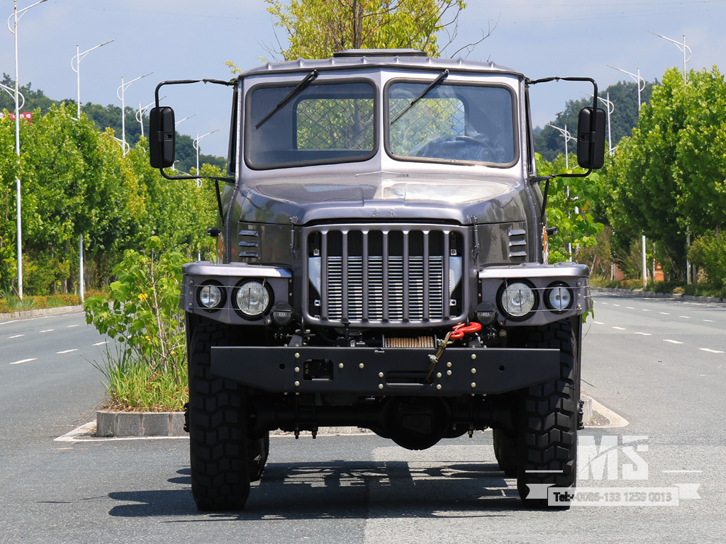 Dongfeng 6×6 ငွေရောင် မီးခိုးရောင် EQ2082 Chassis_6*6 170HP သမားရိုးကျ ထရပ်ခြောက်ဘီးယက် ကိုယ်ထည်_ အထူးထုတ်ကုန် ကိုယ်ထည် 