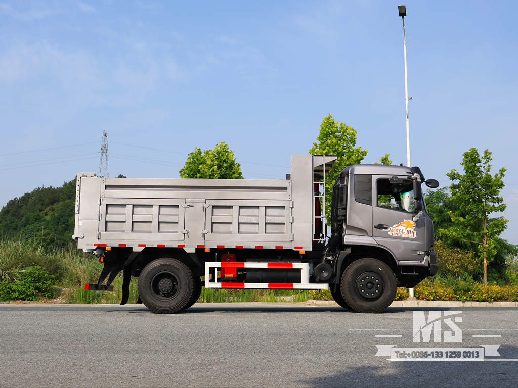 Dongfeng 18 Ton Flathead Half Row Dump Truck (270 HP) | ပို့ကုန်အတွက် အထူးသုံးယာဉ်