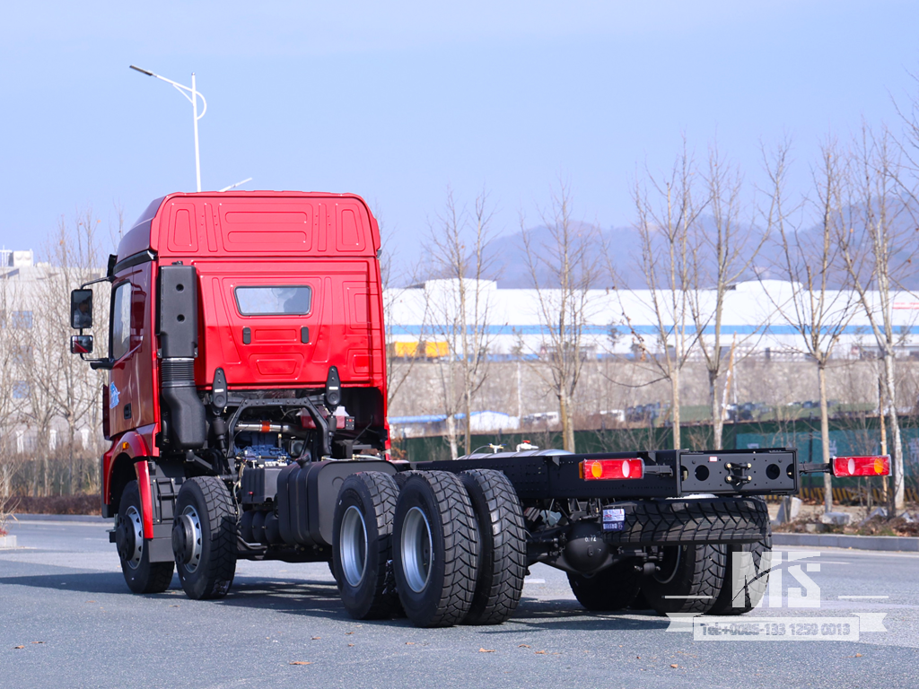 Dongfeng 8×4 Stake Body Truck Chassis_8*4 500HP Truck Chassis_ အထူးထုတ်ကုန် ကိုယ်ထည် 