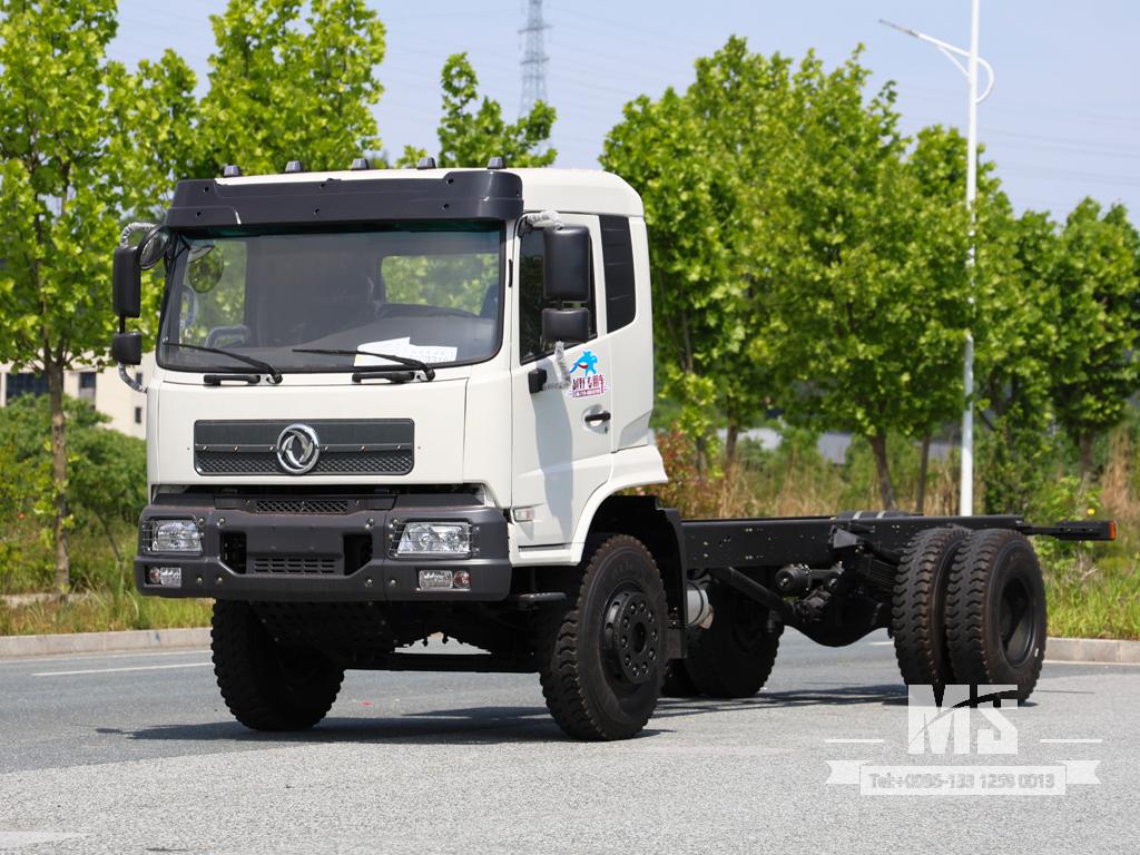 Dongfeng 4×2 Chassis_4*2 210hp တိုးချဲ့ဗားရှင်း ရောင်းရန် အတွက် Flat-nose Chassis_ အထူးထုတ်ကုန် Trucks Chassis 