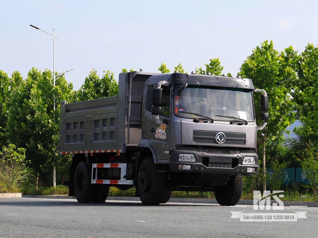 Dongfeng 18 Ton Flathead Half Row Dump Truck (270 HP) | ပို့ကုန်အတွက် အထူးသုံးယာဉ်