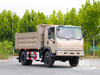 Dongfeng 10 Ton Four-wheel-drive Flat-nose Light Brown Dump Truck (170 HP) | အထူးပို့ကုန်ကားများ 