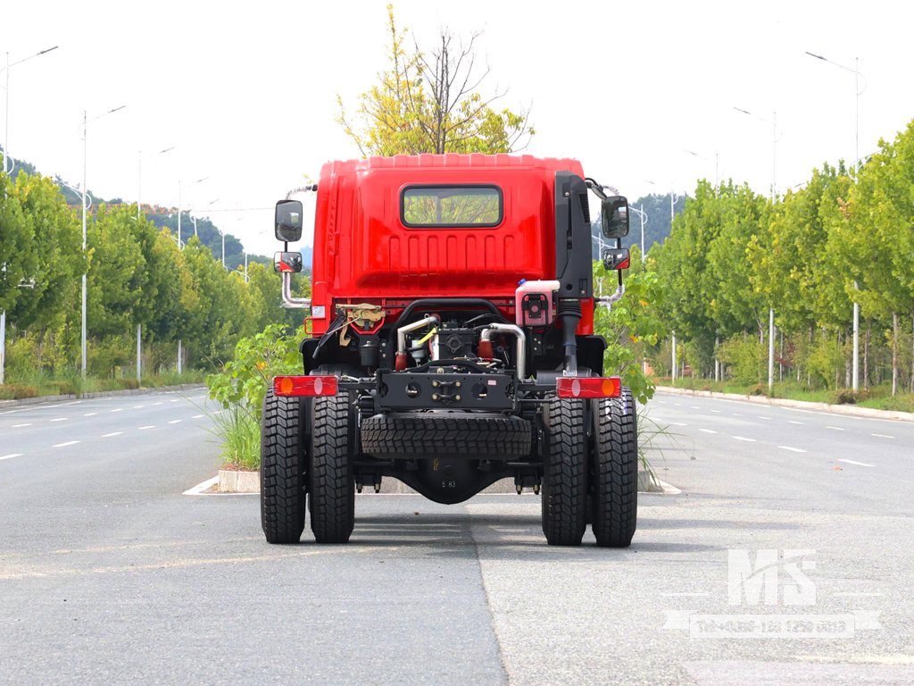 Dongfeng 4×4 Flat-head Chassis_4*4 170HP သမားရိုးကျ ထရပ်ကား လေးဘီးယက် ကိုယ်ထည် ရောင်းရန်_ အထူးထုတ်ကုန် Chassis 