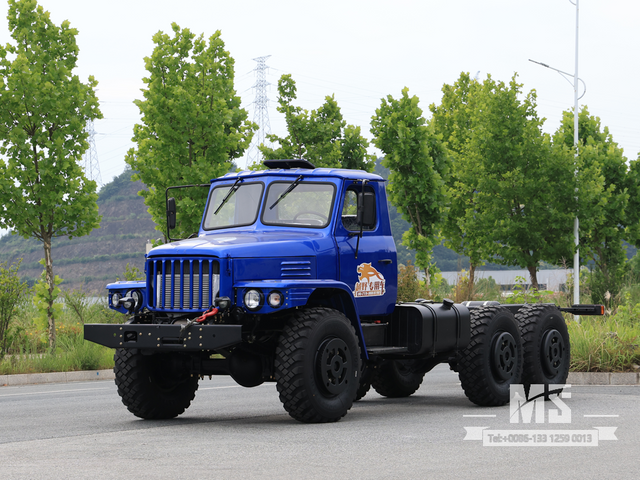 Dongfeng 6×6 EQ2100 Chassis_6*6 190hp သမားရိုးကျ ထရပ်ကား ခြောက်ဘီးယက် ကိုယ်ထည် ရောင်းရန်_ အထူးထုတ်ကုန် ကိုယ်ထည် 