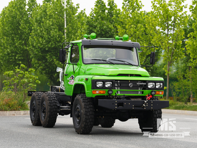 Dongfeng 6×6 EQ2082 Chassis_6*6 170hp Pointed Head Truck ရောင်းရန်အတွက် ခြောက်ဘီးယက် Chassis_ အထူးပို့ကုန် Trucks Chassis 