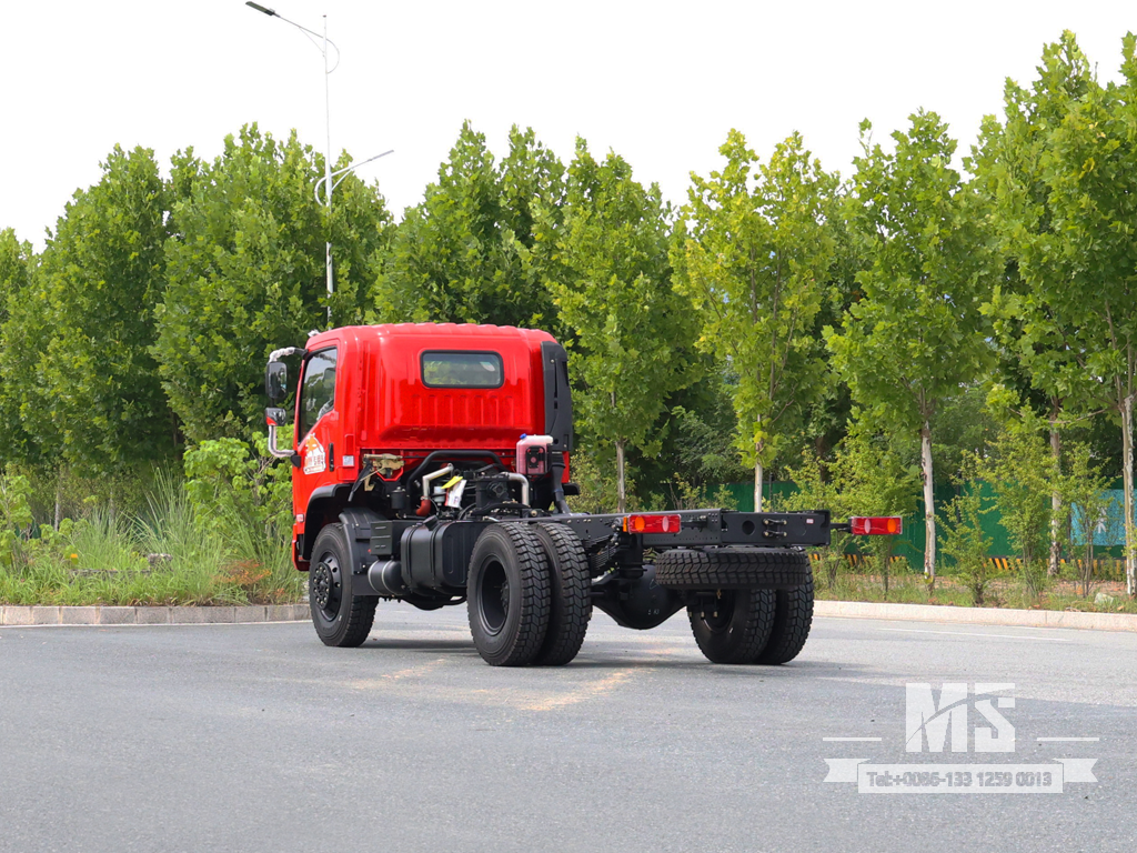 Dongfeng 4×4 Flat-head Chassis_4*4 170HP သမားရိုးကျ ထရပ်ကား လေးဘီးယက် ကိုယ်ထည် ရောင်းရန်_ အထူးထုတ်ကုန် Chassis 