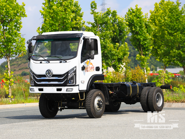 Dongfeng 4×4 Flat-head Chassis_4*4 150HP သမားရိုးကျ ထရပ်ကား လေးဘီးယက် ကိုယ်ထည် ရောင်းရန်_ အထူး Export Chassis 