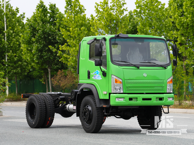 Dongfeng 4×4 Chassis_4*4 170hp Flat Head Truck ရောင်းရန် Four Wheel Drive Chassis_ အထူး Export Trucks Chassis 