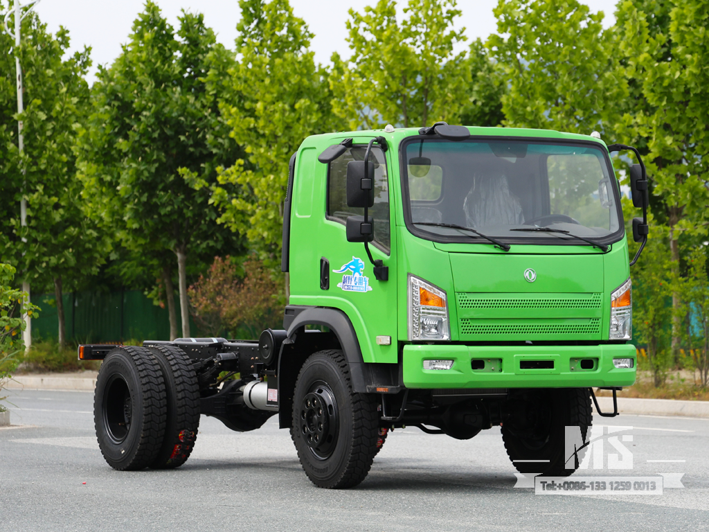 Dongfeng 4×4 Chassis_4*4 170hp Flat Head Truck ရောင်းရန် Four Wheel Drive Chassis_ အထူး Export Trucks Chassis 