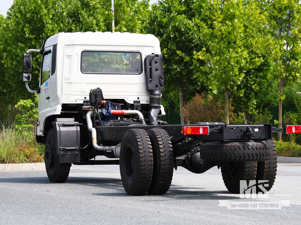 Dongfeng 4×2 Chassis_4*2 210hp တိုးချဲ့ဗားရှင်း ရောင်းရန် အတွက် Flat-nose Chassis_ အထူးထုတ်ကုန် Trucks Chassis 