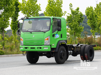 Dongfeng 4×4 Chassis_4*4 170hp Flat Head Truck ရောင်းရန် Four Wheel Drive Chassis_ အထူး Export Trucks Chassis 