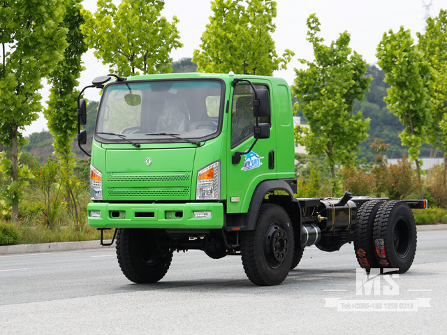 Dongfeng 4×4 Chassis_4*4 170hp Flat Head Truck ရောင်းရန် Four Wheel Drive Chassis_ အထူး Export Trucks Chassis 