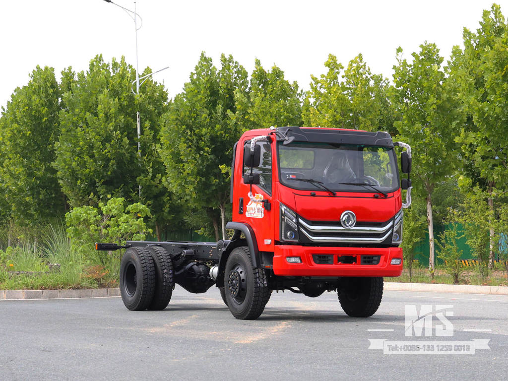 Dongfeng 4×4 Flat-head Chassis_4*4 170HP သမားရိုးကျ ထရပ်ကား လေးဘီးယက် ကိုယ်ထည် ရောင်းရန်_ အထူးထုတ်ကုန် Chassis 