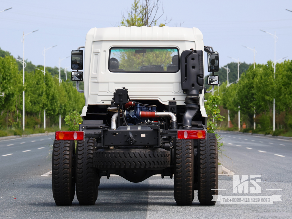 Dongfeng 4×2 Chassis_4*2 210hp တိုးချဲ့ဗားရှင်း ရောင်းရန် အတွက် Flat-nose Chassis_ အထူးထုတ်ကုန် Trucks Chassis 