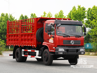 Dongfeng 18 Ton Red 4×2 Grid Stake Dump Truck (210 HP) | အထူးပို့ကုန်ကားများ