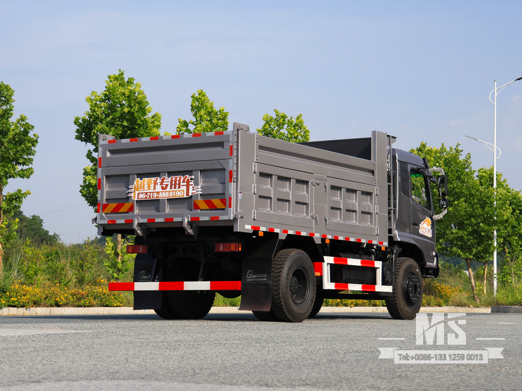 Dongfeng 18 Ton Flathead Half Row Dump Truck (270 HP) | ပို့ကုန်အတွက် အထူးသုံးယာဉ်